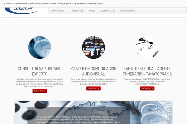 Site using Cartograf Cookie filter plugin