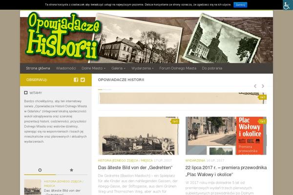 Site using Widget Icon plugin