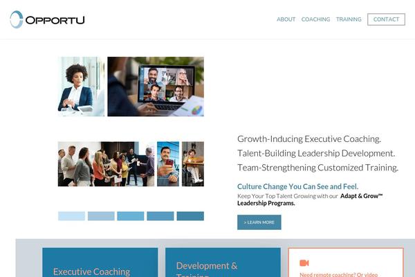 Site using Salient-social plugin
