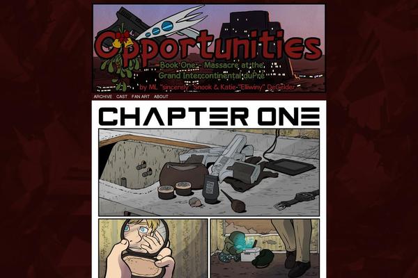 Site using Comic Easel plugin