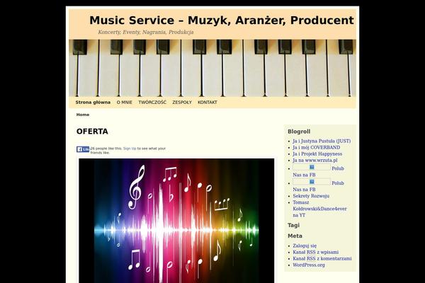 Site using fb widget plugin