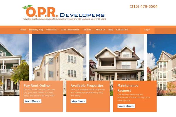 oprdevelopers.com site used Appfolio Framework