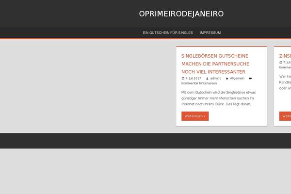 Azul Silver theme site design template sample