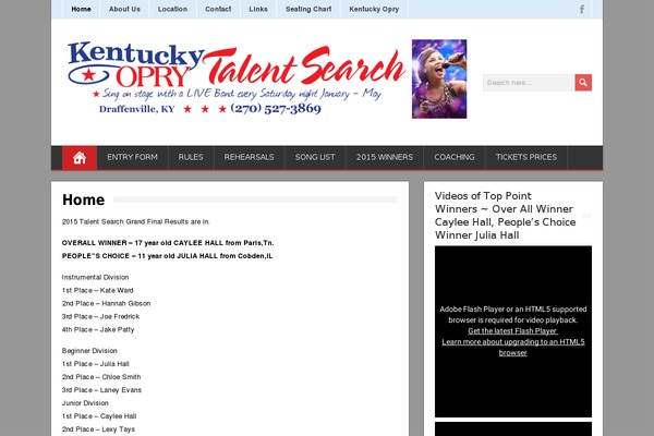 BrickYard theme site design template sample
