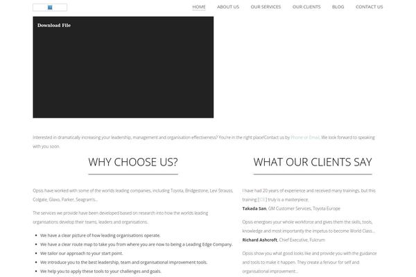 Cherry Framework theme site design template sample