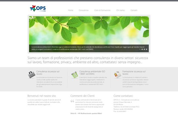 Vulcan theme site design template sample