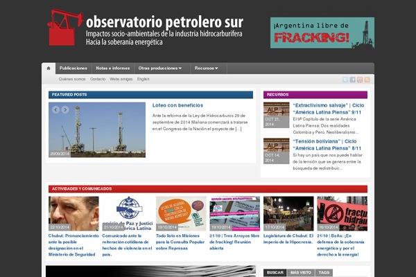 opsur.org.ar site used Nomady