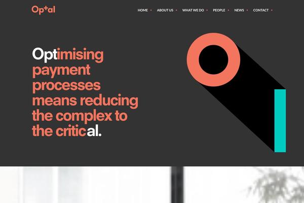 Magnetic theme site design template sample