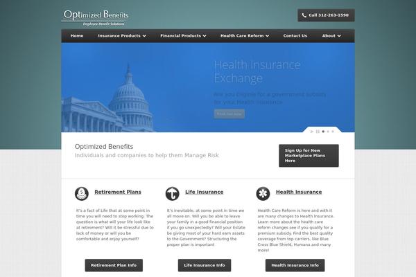 Nexus theme site design template sample
