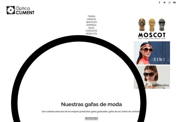 opticacliment.com site used Optica