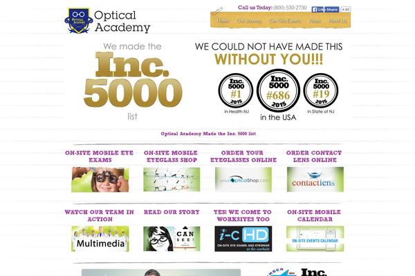 optical-academy.com site used Optical-academy-v1
