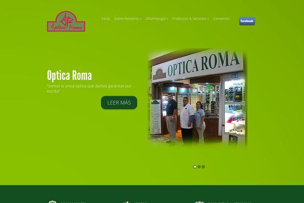Fusion theme site design template sample