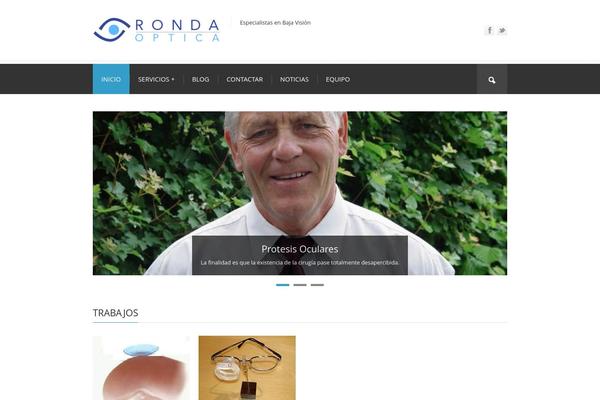 Quark theme site design template sample