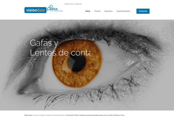 Optometry theme site design template sample