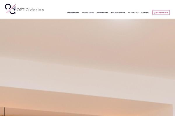 opticdesign.fr site used Wp-experts