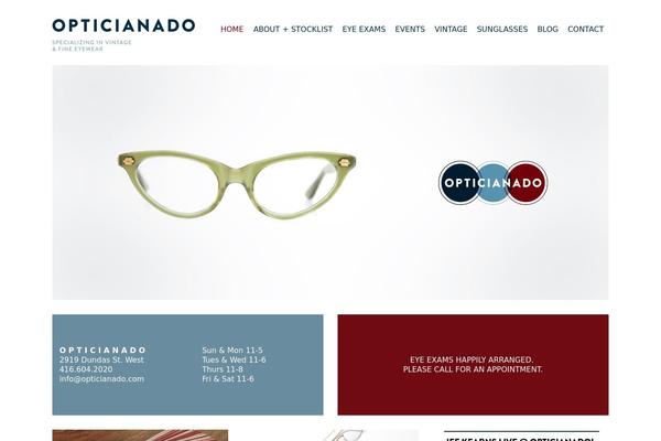 opticianado.com site used Opticianadoold