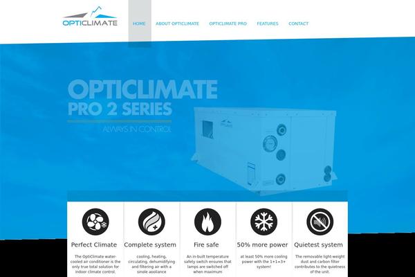 opticlimate.nl site used Opticlimate