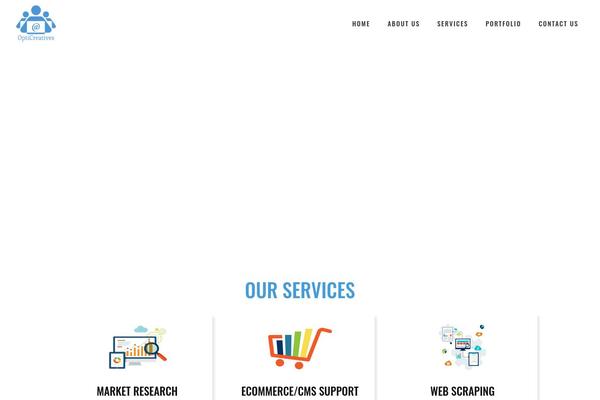 Pxlz website example screenshot
