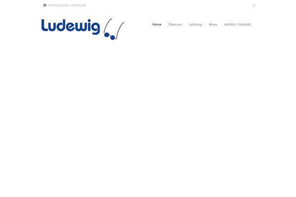 Optometry theme site design template sample