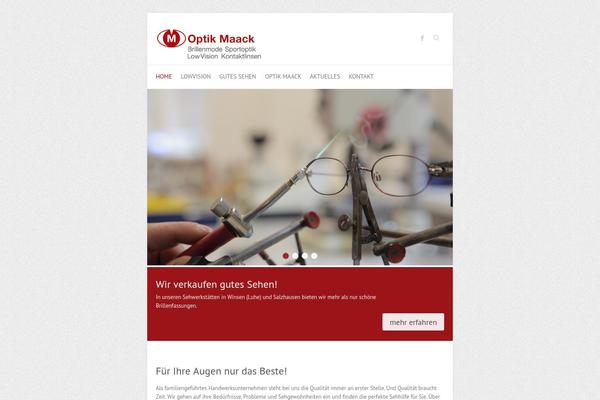 Attitude Pro theme site design template sample
