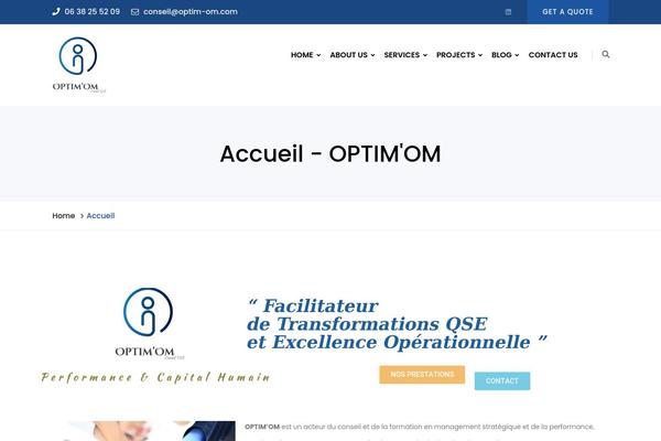 Bonsi theme site design template sample