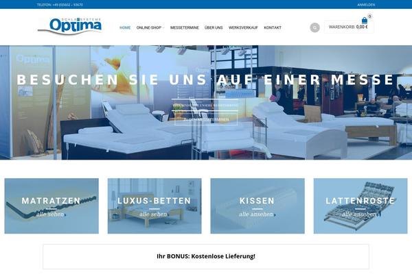 optima-schlafsysteme.de site used Optima-schlafsysteme
