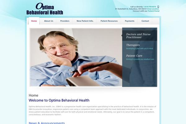 Medica Parent theme site design template sample