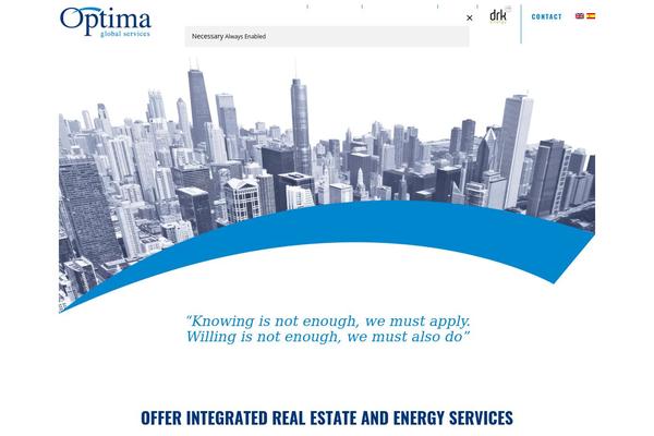 Rhythm theme site design template sample