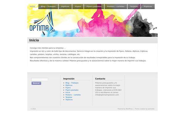 Clear Style theme site design template sample