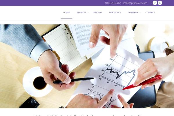 Circles theme site design template sample