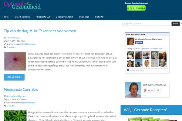 Thrive theme site design template sample