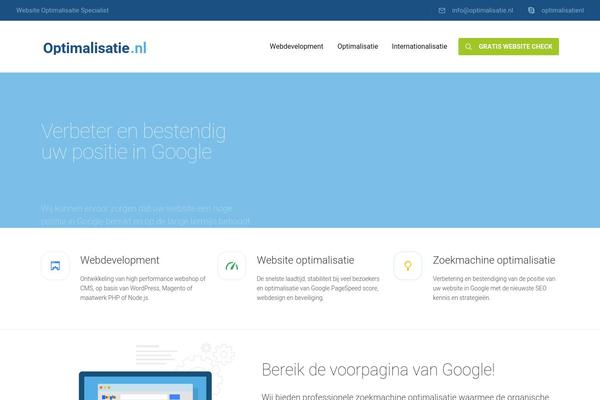 SEOWP theme site design template sample