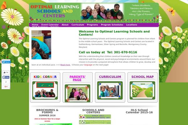 Smallbiz theme site design template sample