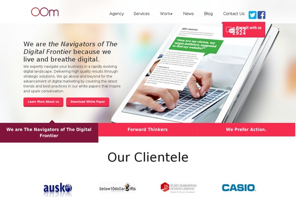 optimalonlinemarketing.com site used Oom