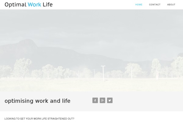 Site using AR Simple Social Share plugin