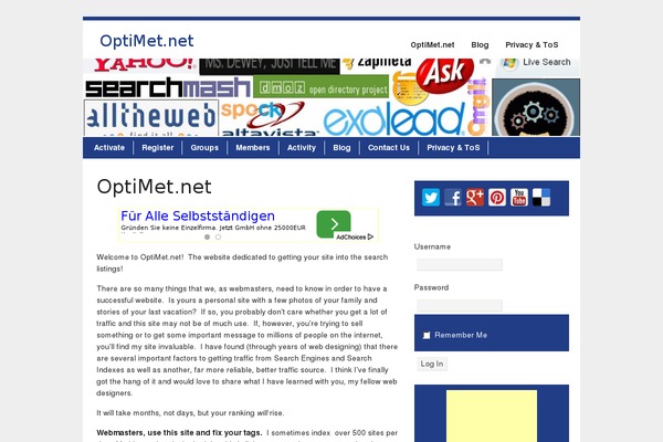 Site using IK Facebook Plugin plugin