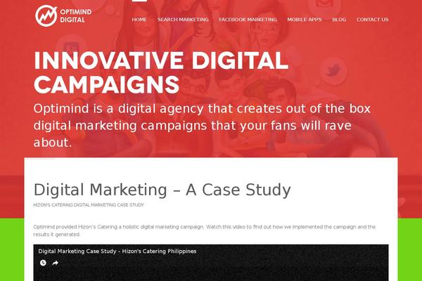 Cluster theme site design template sample