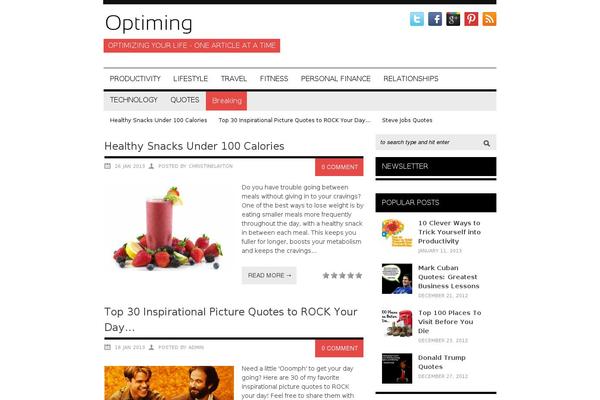 Hades theme site design template sample