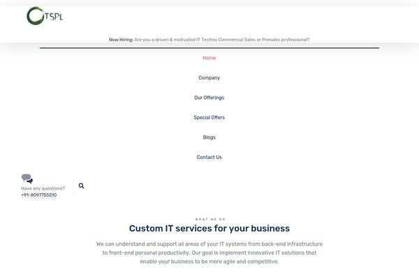 Site using Animated Headline plugin