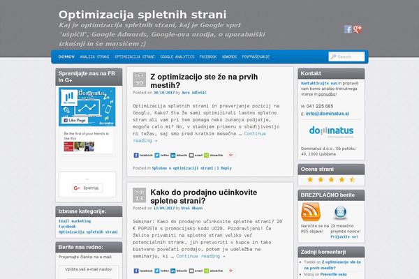 Site using Live Blogging plugin