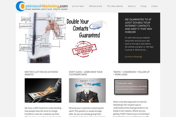 Executive theme site design template sample