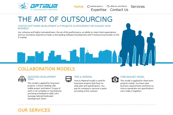 Optimum theme site design template sample