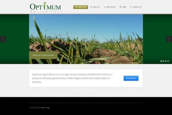 Gamma theme site design template sample