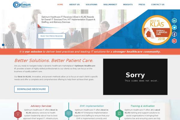 Optimum theme site design template sample