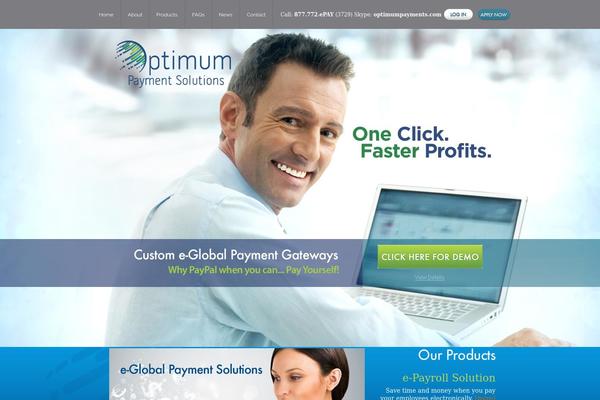 Optimum theme site design template sample