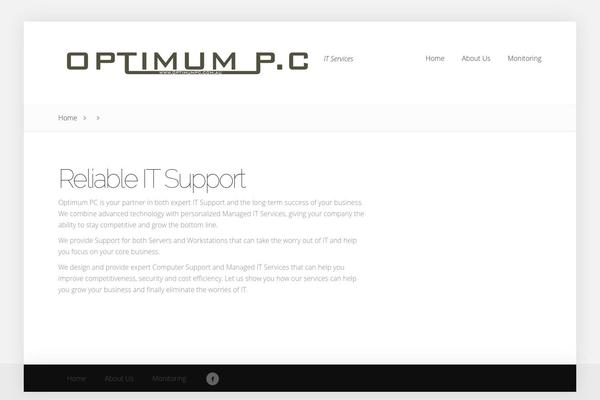 Foxy theme site design template sample
