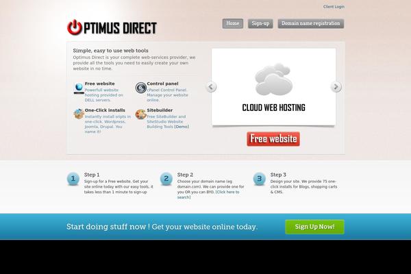 Saas Ii theme site design template sample