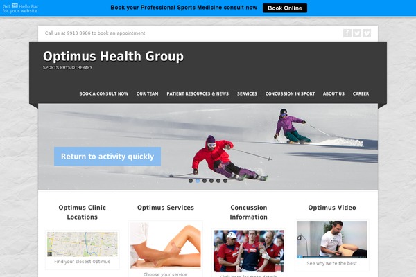 Corpo theme site design template sample