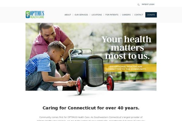 SiteOrigin North theme site design template sample