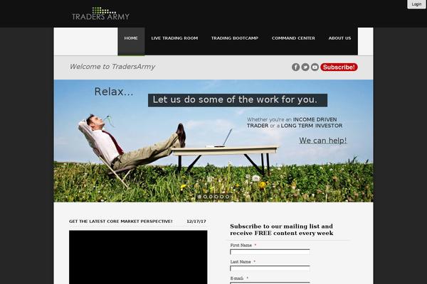 Site using WordPress Sliding Drawer Plugin plugin